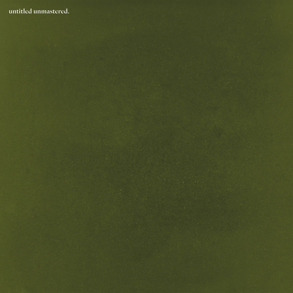 Kendrick Lamar — untitled unmastered. album artwork